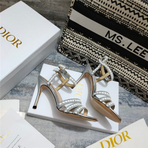 High Quality Luxury Dior Gem Heeled Sandal product detail