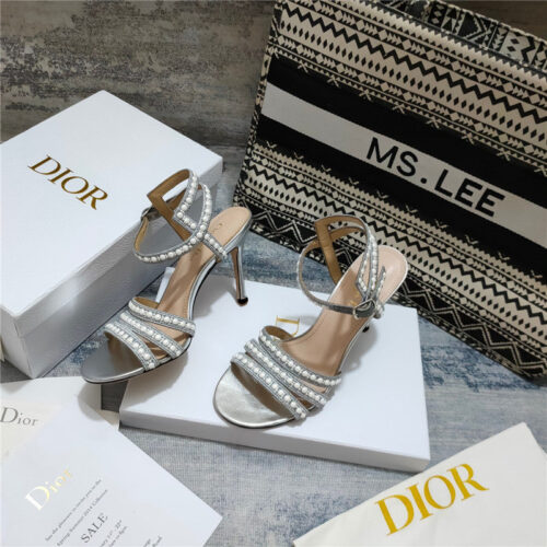 High Quality Luxury Dior Gem Heeled Sandal product detail
