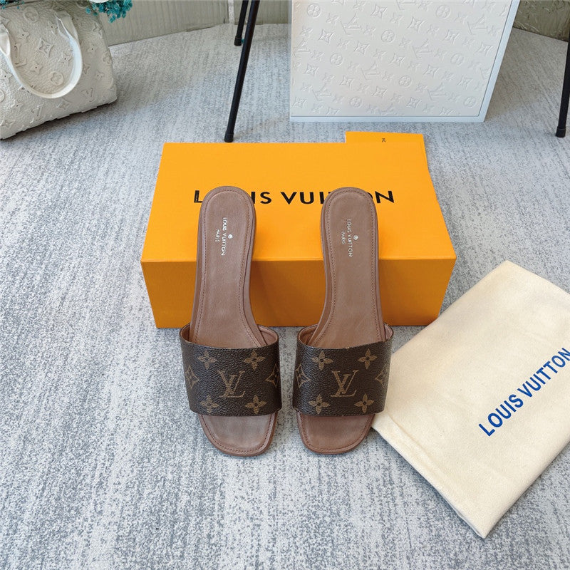 High Quality Luxury Louis Vuitton Revival Flat Slippers product detail