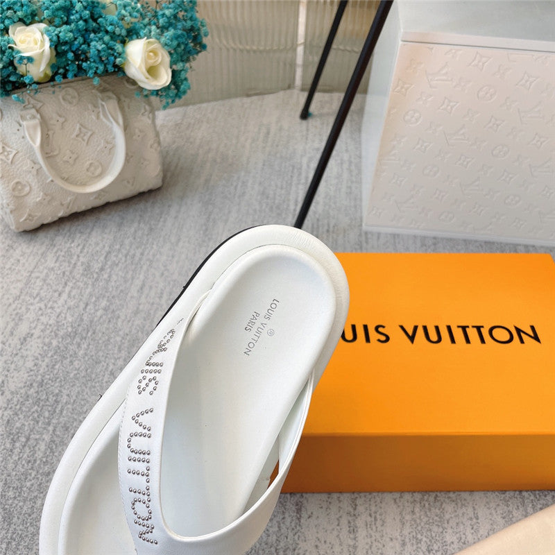 High Quality Luxury Louis Vuitton Platform Flip-Flops product detail