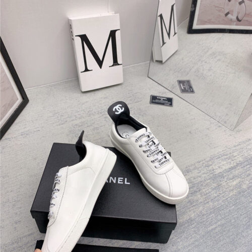 High Quality Luxury Chanel Classic Graffiti Sneakers – Style 57830 product detail