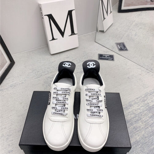High Quality Luxury Chanel Classic Graffiti Sneakers – Style 57830 alternate view