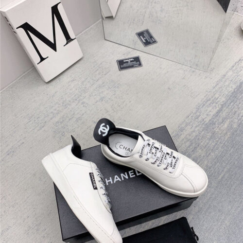 High Quality Luxury Chanel Classic Graffiti Sneakers – Style 57830 product detail