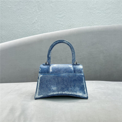 High Quality Luxury Balenciaga Denim Hourglass Bag product detail