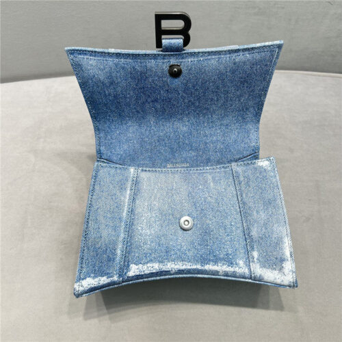 High Quality Luxury Balenciaga Denim Hourglass Bag product detail