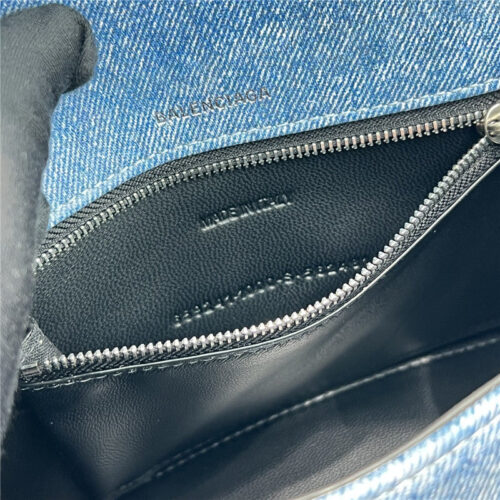 High Quality Luxury Balenciaga Denim Hourglass Bag product detail