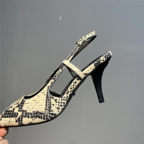 High Quality Luxury Gucci Mesh Fish Mouth High Heel Sandals product detail