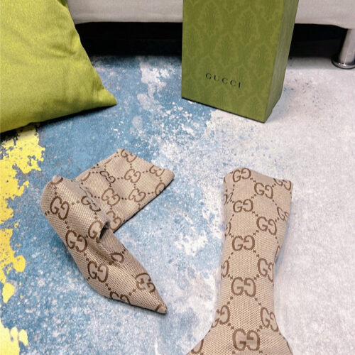 High Quality Luxury Gucci Classic GG High Heel Boots product detail
