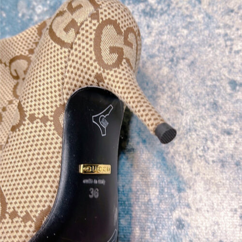 High Quality Luxury Gucci Classic GG High Heel Boots product detail