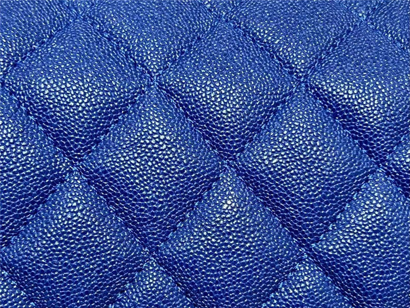 High Quality Luxury Chanel Blue Flap Bag Small product detail