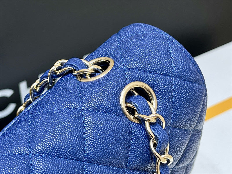 High Quality Luxury Chanel Blue Flap Bag product detail