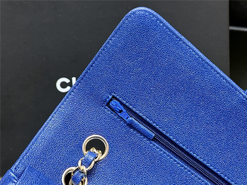 High Quality Luxury Chanel Blue Flap Bag product detail