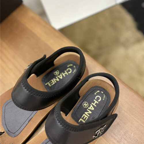 High Quality Luxury Chanel New Platform Sandals – Style 47302 product detail