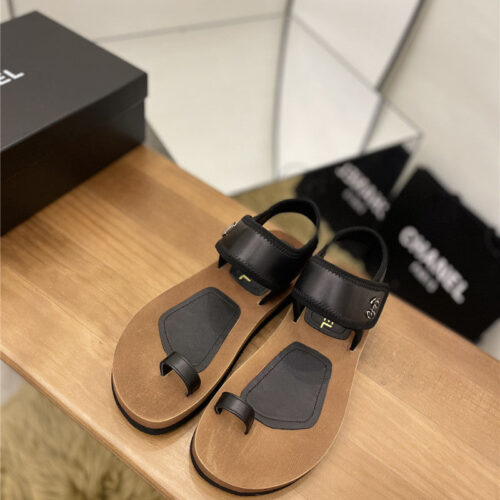 High Quality Luxury Chanel New Platform Sandals – Style 47302 product detail