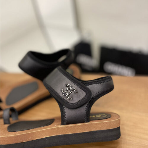 High Quality Luxury Chanel New Platform Sandals – Style 47302 product detail