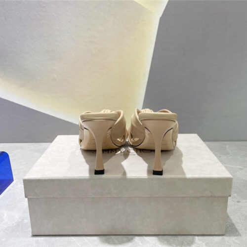 High Quality Luxury Jimmy Choo Square Toe Bow Sandals – Style 98455 product detail
