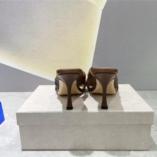 High Quality Luxury Jimmy Choo Square Toe Bow Sandals product detail