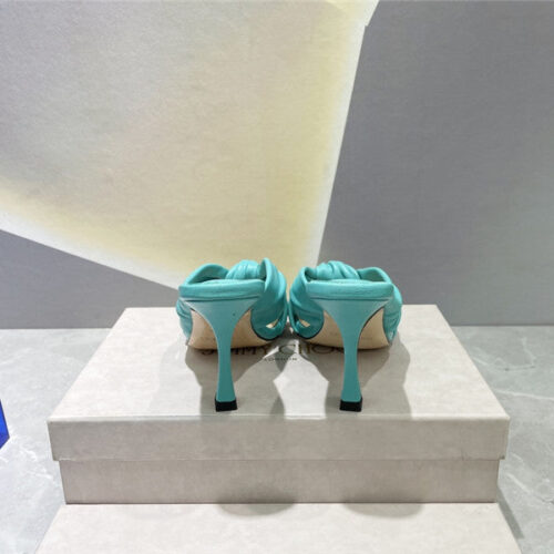 High Quality Luxury Jimmy Choo Square Toe Bow Sandals – Style 11351 product detail