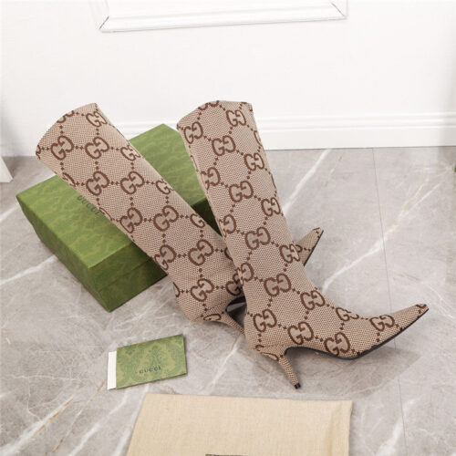 High Quality Luxury Gucci GG Print Boots product detail