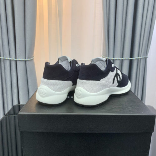 High Quality Luxury Chanel Logo Suede Sneakers – Style 37478 product detail