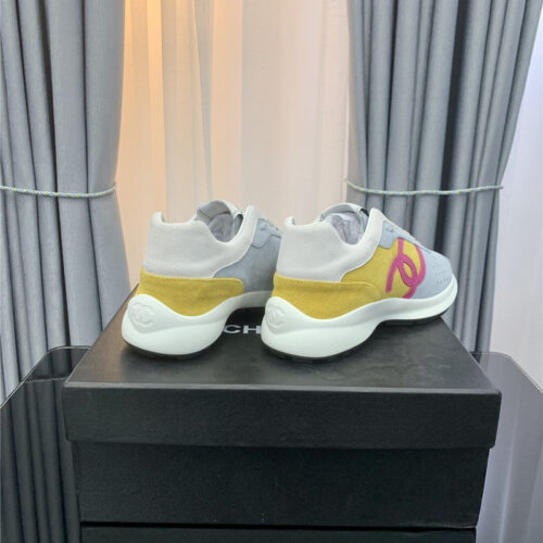 High Quality Luxury Chanel Logo Suede Sneakers – Style 42566 product detail