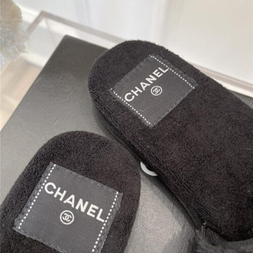 High Quality Luxury Chanel Flat Hemp Rope Slippers – Style 09958 product detail