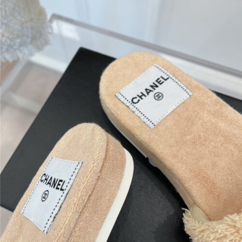 High Quality Luxury Chanel Flat Hemp Rope Slippers – Style 39334 product detail