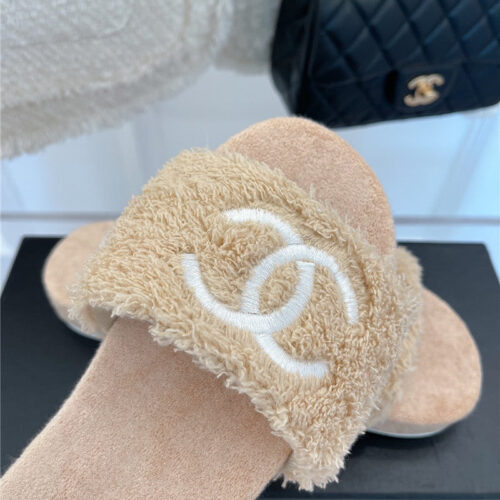 High Quality Luxury Chanel Flat Hemp Rope Slippers – Style 39334 product detail