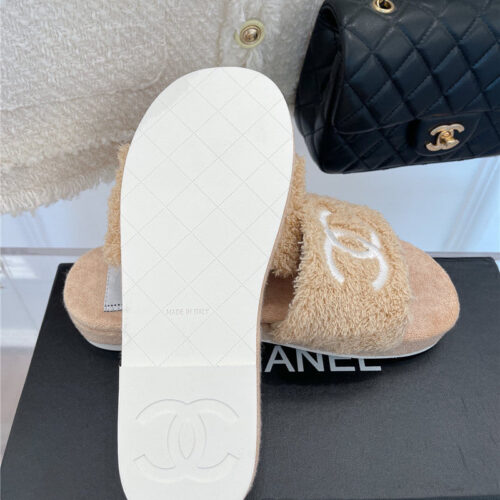 High Quality Luxury Chanel Flat Hemp Rope Slippers – Style 39334 product detail