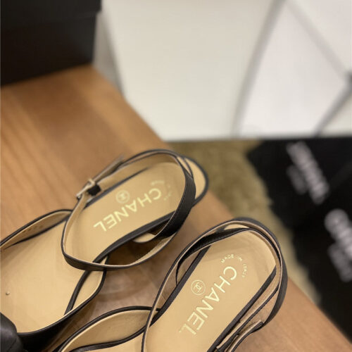 High Quality Luxury Chanel Exquisite Retro Shoes Sandals – Style 41638 product detail
