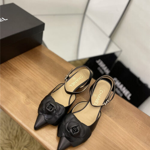 High Quality Luxury Chanel Exquisite Retro Shoes Sandals – Style 41638 product detail