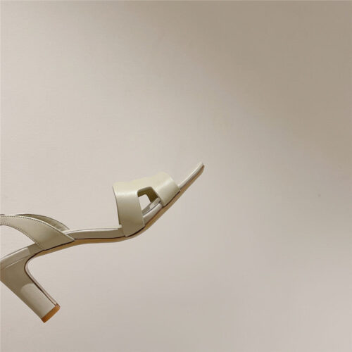 High Quality Luxury Hermes Early Spring Counter New High-Heeled Sandals product detail