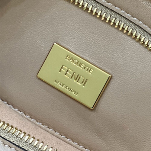 High Quality Luxury Fendi Lambswool Baguette Bag product detail