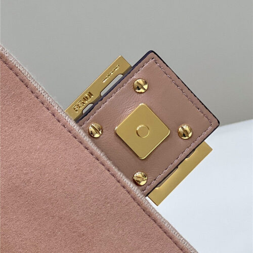High Quality Luxury Fendi Lambswool Baguette Bag product detail