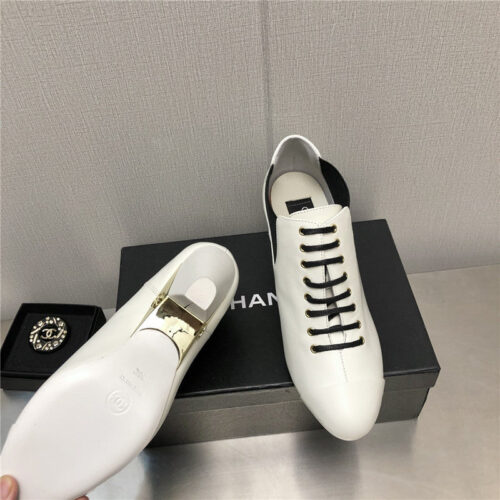 High Quality Luxury Chanel Vintage Mary Jane Shoes – Style 02406 product detail