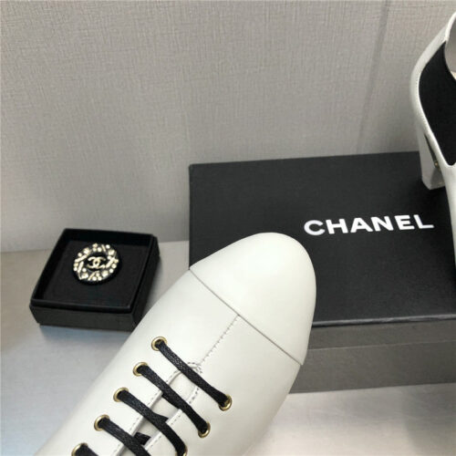 High Quality Luxury Chanel Vintage Mary Jane Shoes – Style 02406 product detail