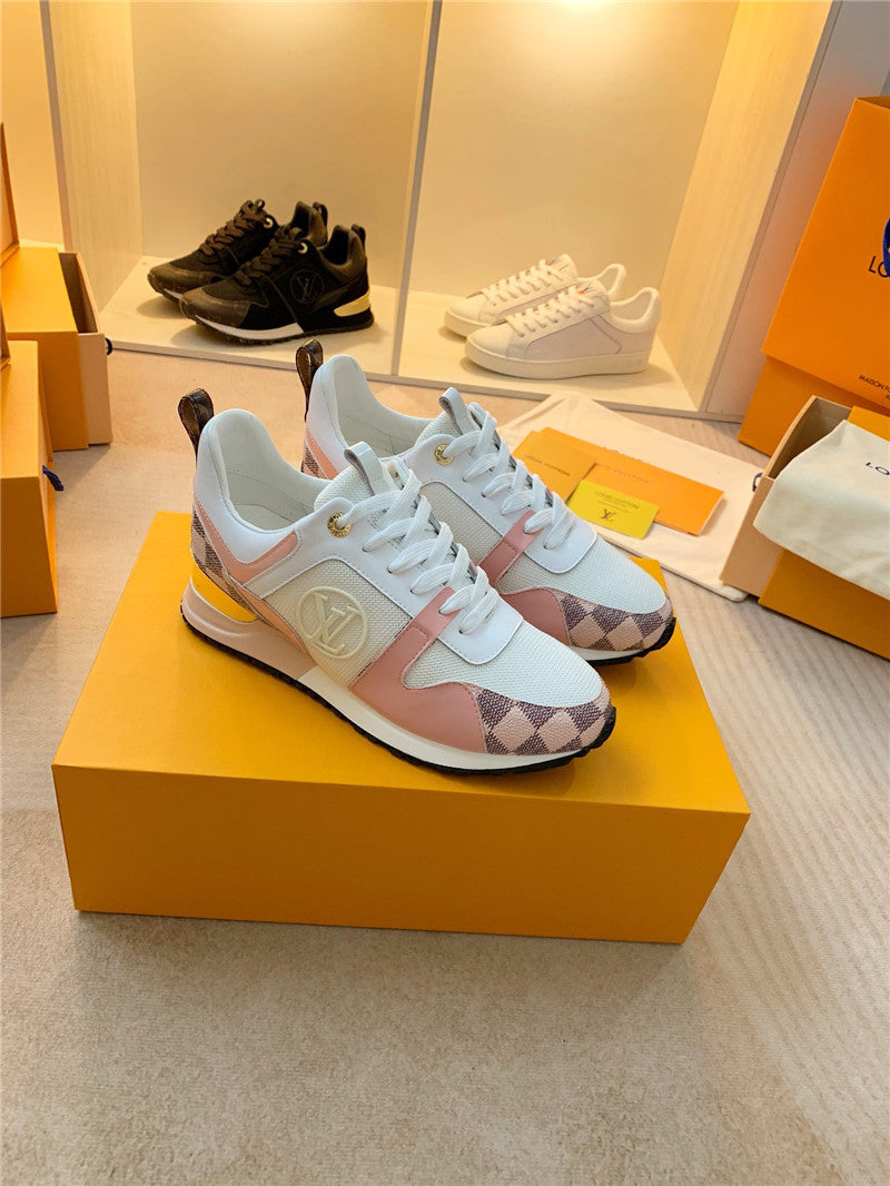 High Quality Luxury Louis Vuitton Run Away Sneakers – Style 70115