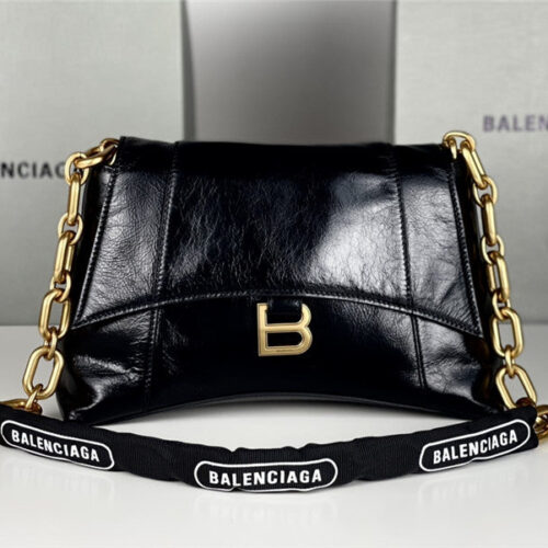 High Quality Luxury Balenciaga Downtown Chain Shoulder Bag – Style 29787