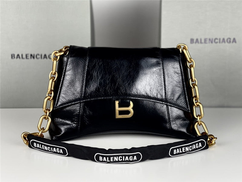 High Quality Luxury Balenciaga Downtown Chain Shoulder Bag – Style 29787