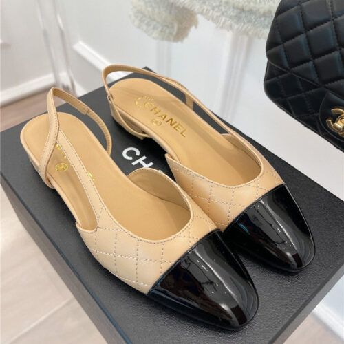 High Quality Luxury Chanel Sling Back Sandals – Style 21510