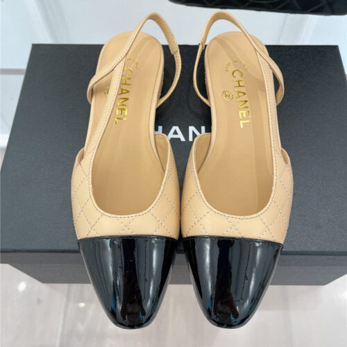 High Quality Luxury Chanel Sling Back Sandals – Style 21510 product detail
