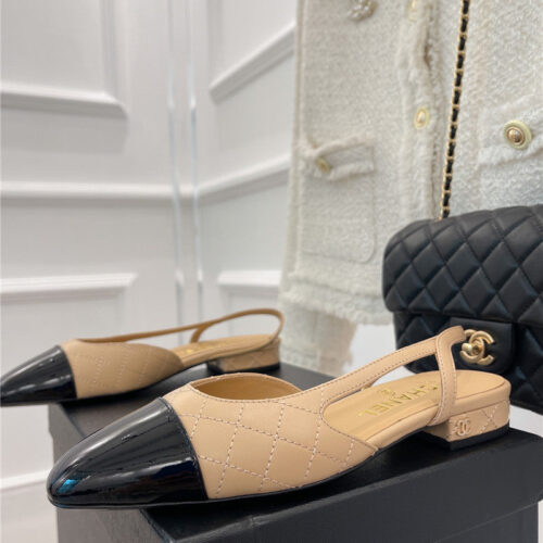 High Quality Luxury Chanel Sling Back Sandals – Style 21510 alternate view