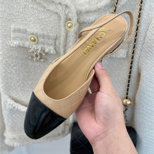High Quality Luxury Chanel Sling Back Sandals – Style 21510 product detail