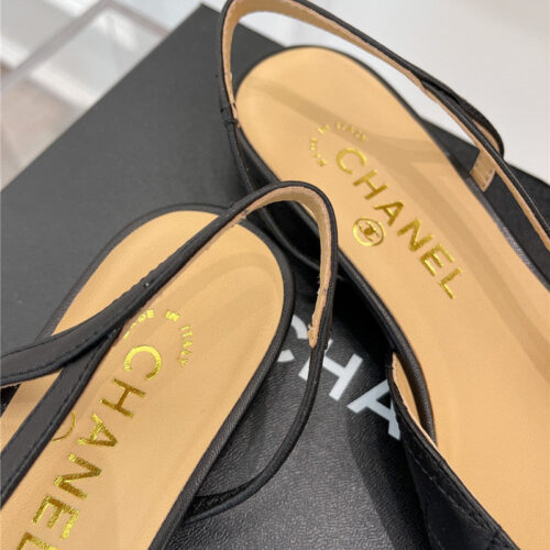 High Quality Luxury Chanel Sling Back Sandals product detail