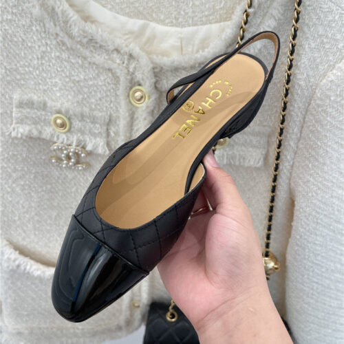 High Quality Luxury Chanel Sling Back Sandals product detail