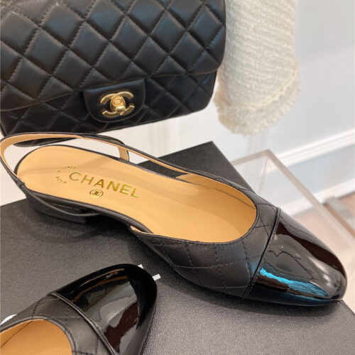 High Quality Luxury Chanel Sling Back Sandals product detail