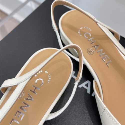 High Quality Luxury Chanel Sling Back Sandals – Style 87046 product detail
