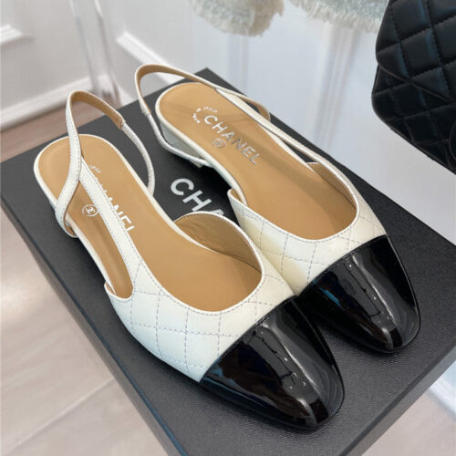 High Quality Luxury Chanel Sling Back Sandals – Style 87046