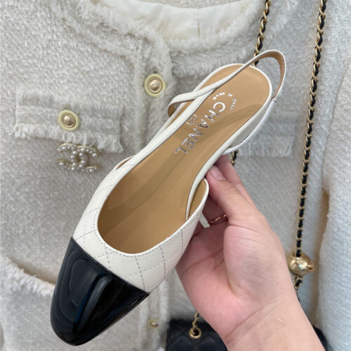 High Quality Luxury Chanel Sling Back Sandals – Style 87046 product detail