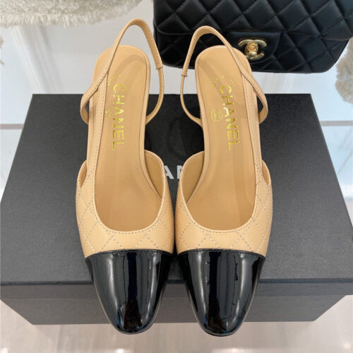 High Quality Luxury Chanel Sling Back Sandals – Style 24902 alternate view